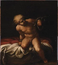 El infante Hércules estrangulando serpientes